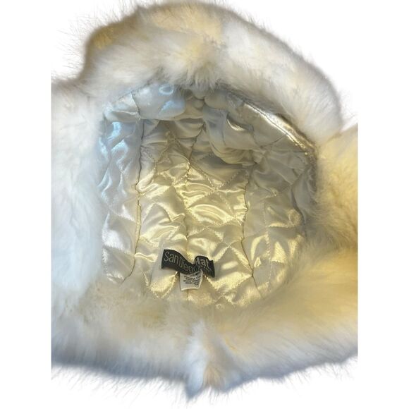 San Diego Hat company multicolor Aztec trapper furry faux fur winter cap hat - Picture 4 of 5